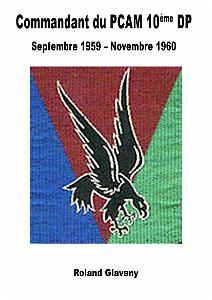 088 COMMANDANT DU PCAM 10e DP 1959-1960 ROLAND GLAVANY
